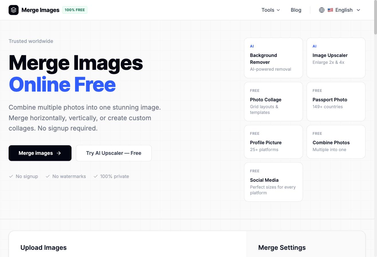 MergeImages logo