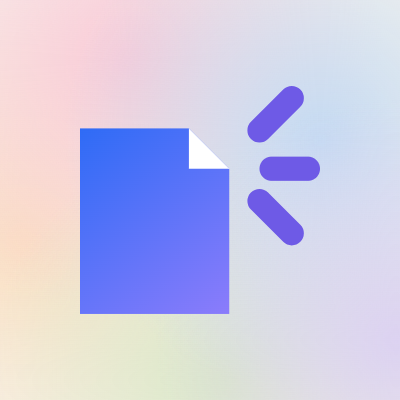 Turn any PDF into a web page logo