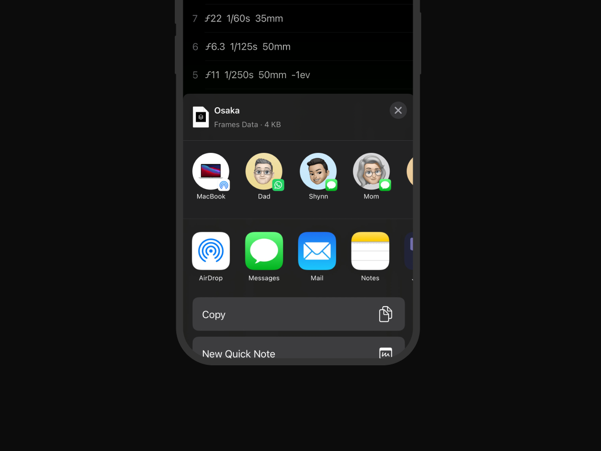 Frames screenshot 5