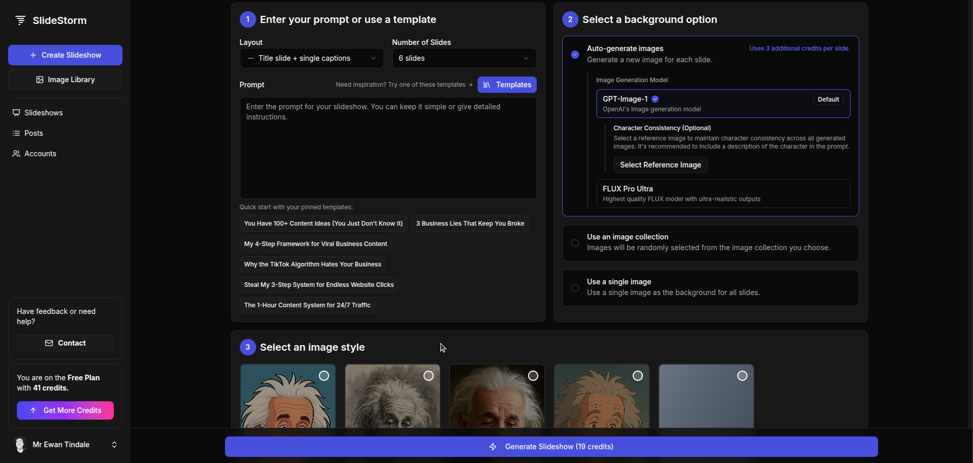 SlideStorm screenshot 2
