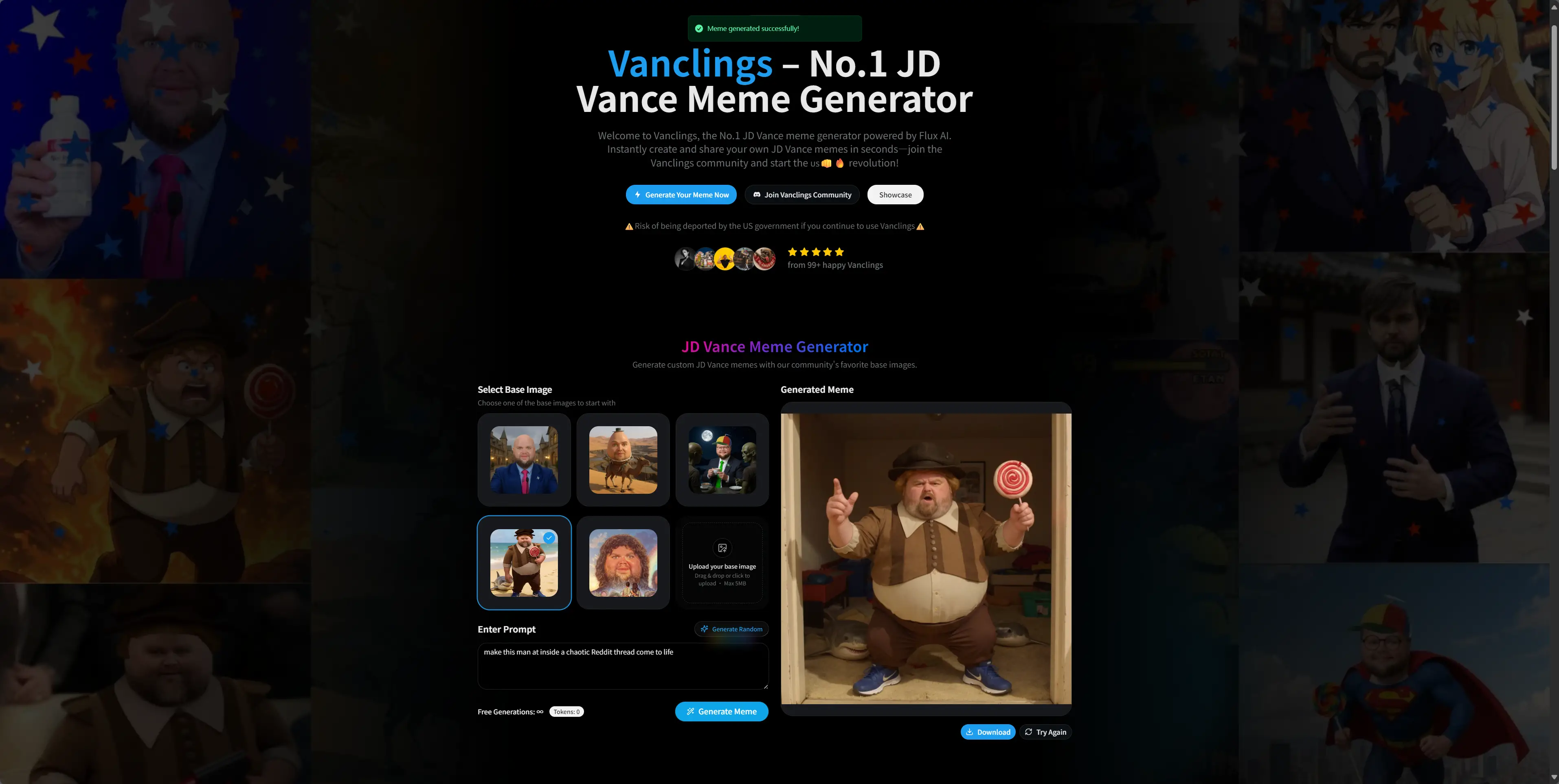 vanclings screenshot 1