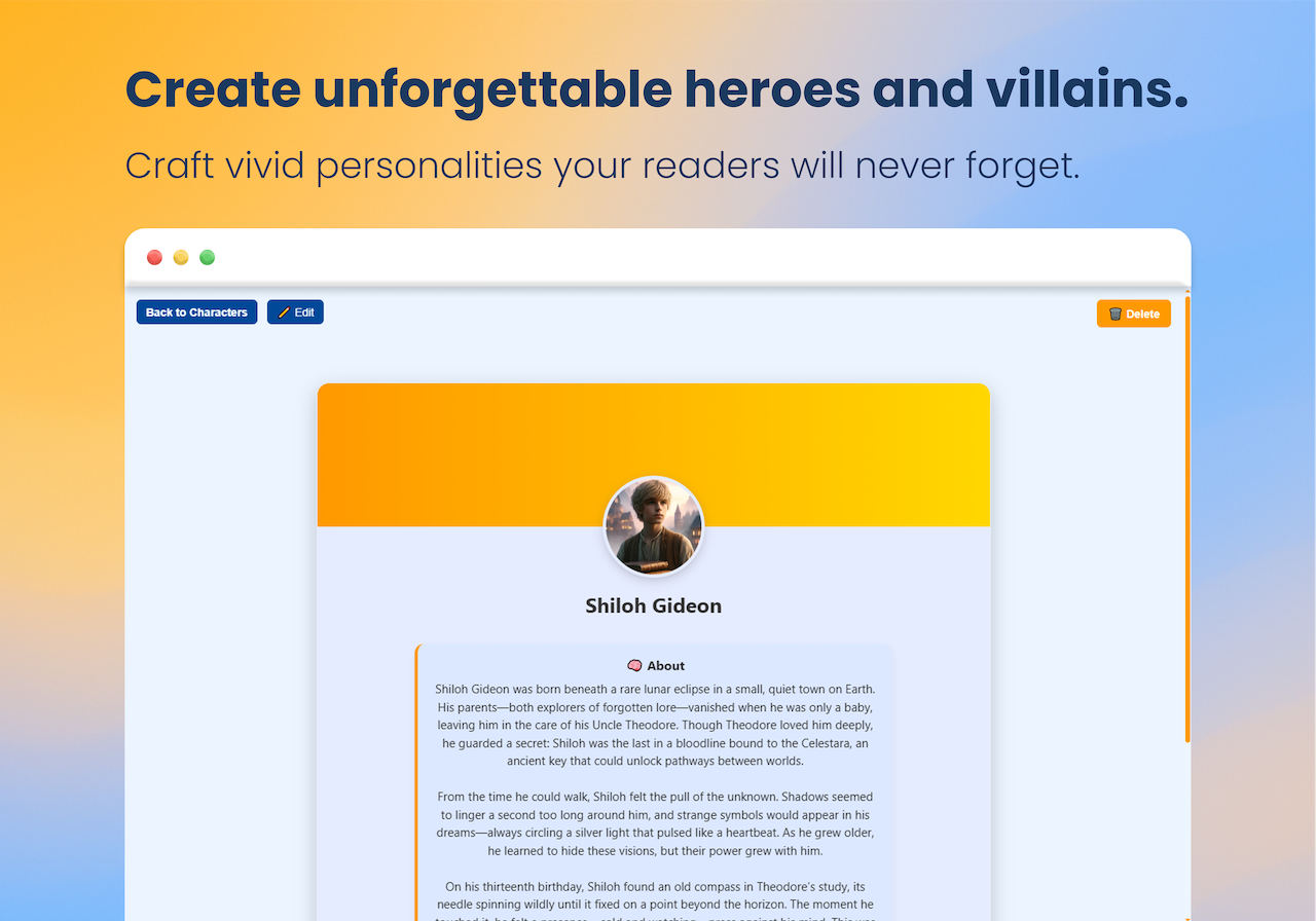 AuthWriter screenshot 3