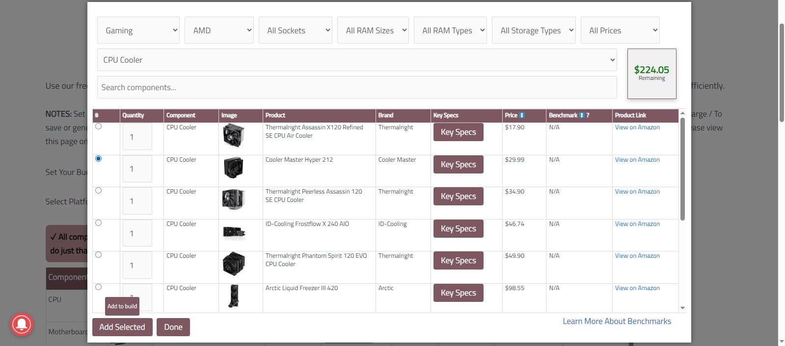 AI PC Builder screenshot 1