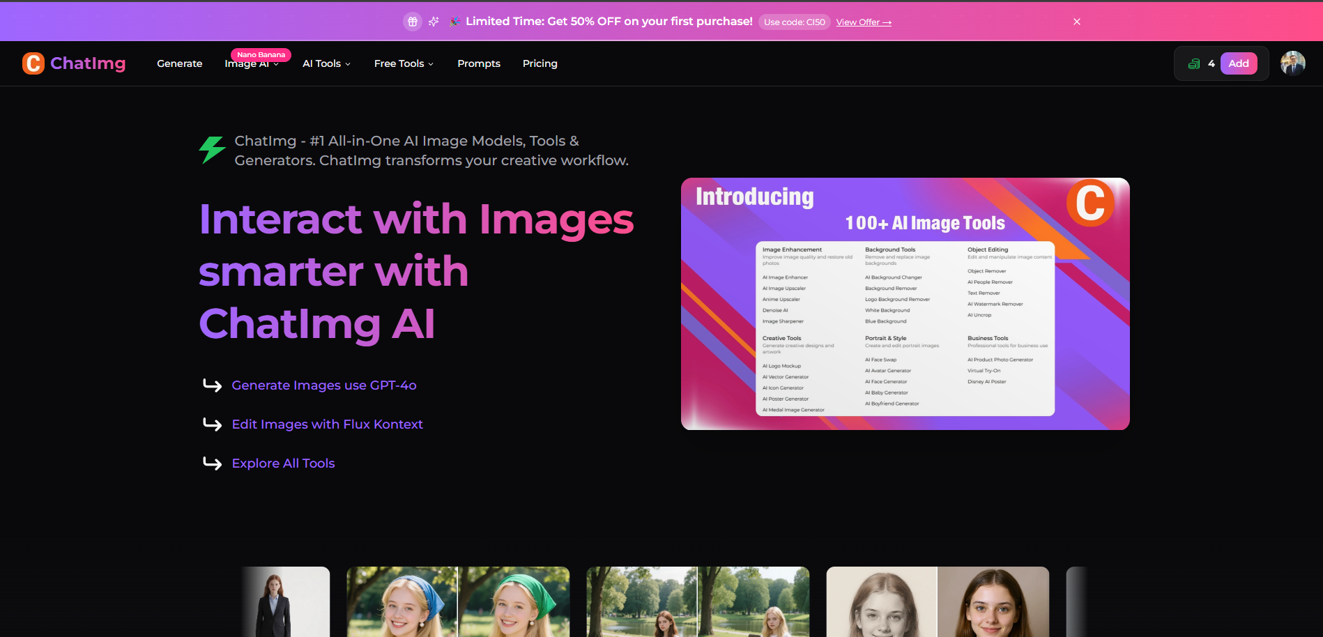 ChatIMG.io screenshot 1