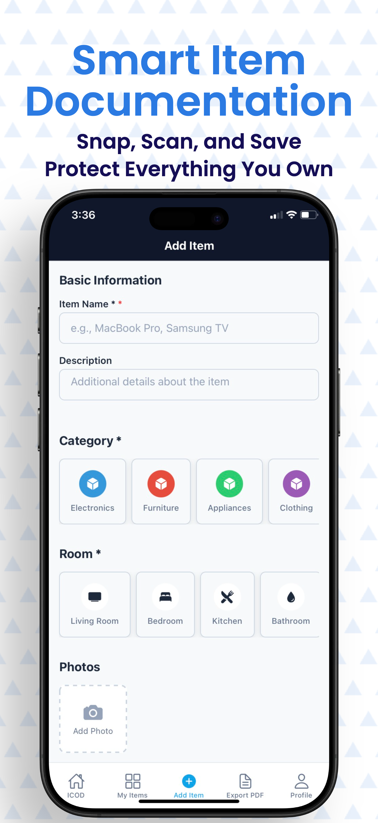 ICOD - Home Inventory screenshot 4
