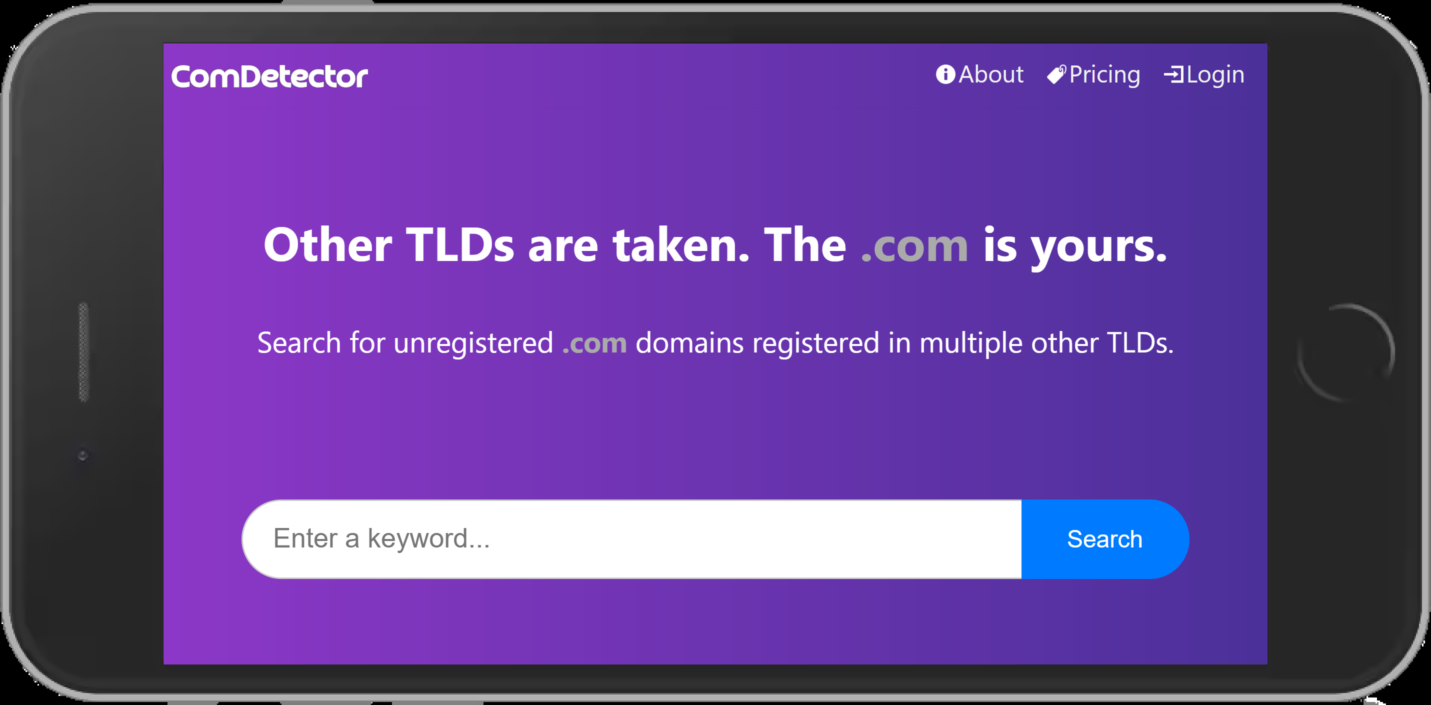 ComDetector screenshot 1