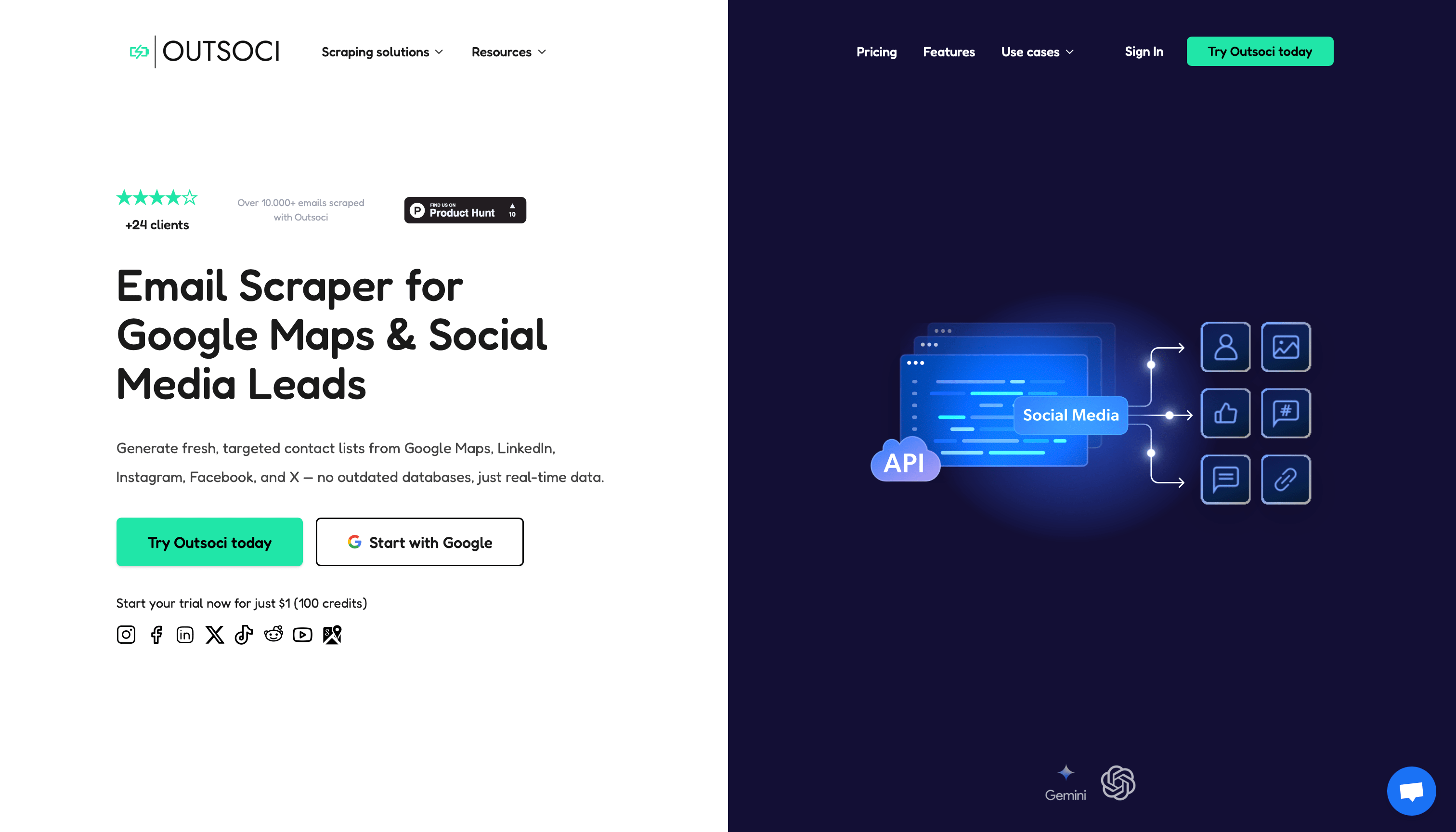 Outsoci screenshot 1