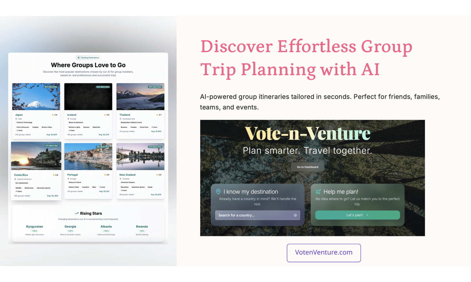 Vote-n-Venture screenshot 1