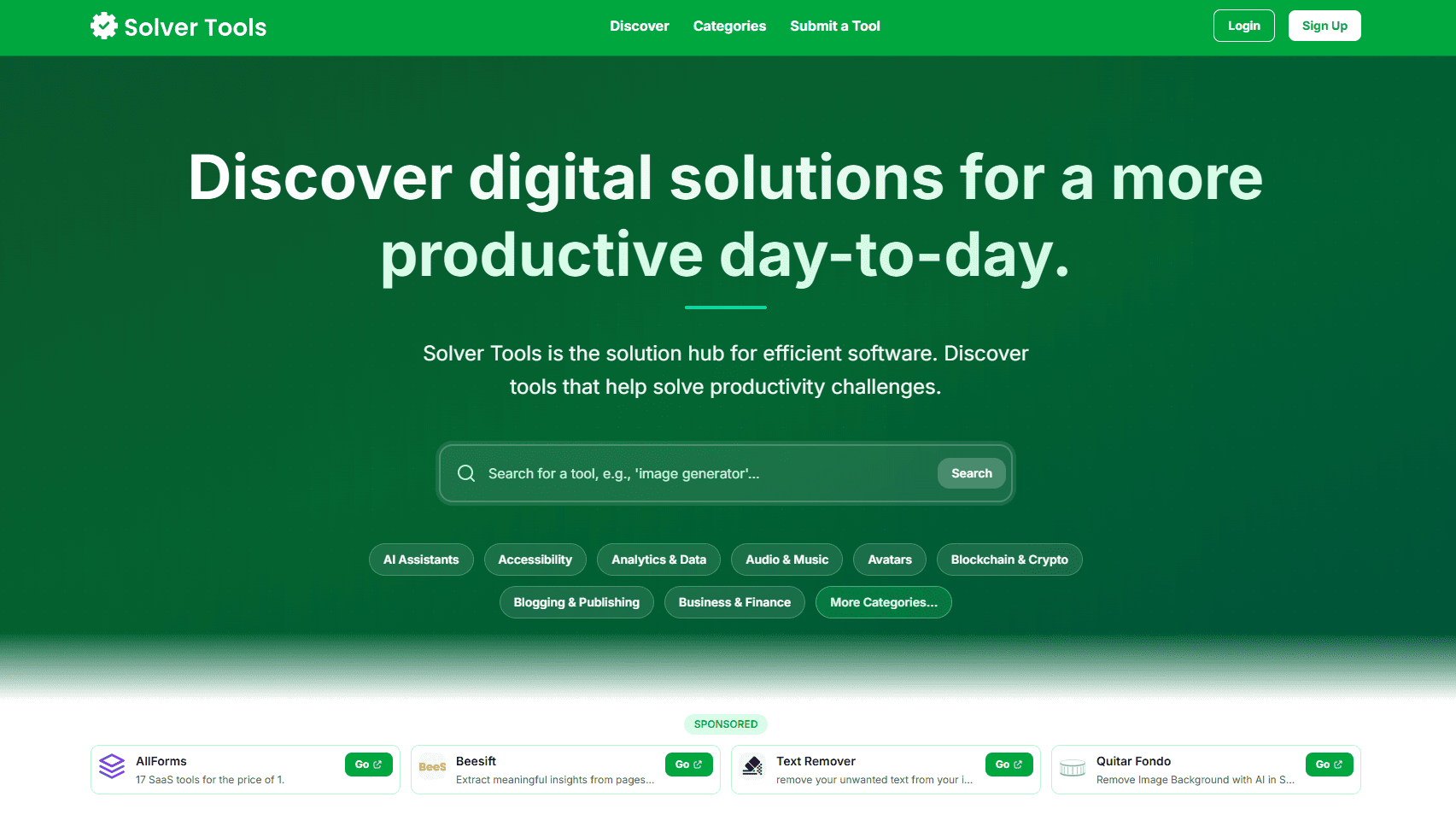 Solver Tools screenshot 1