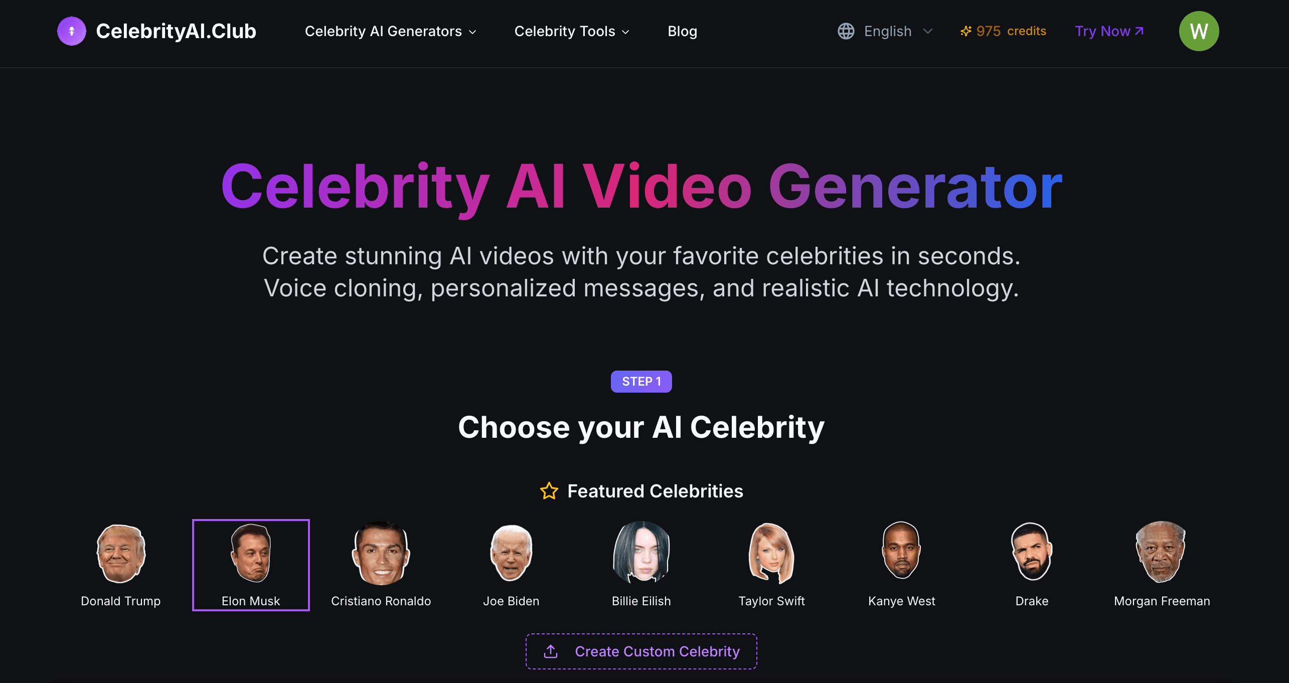 Celebrity AI screenshot 1