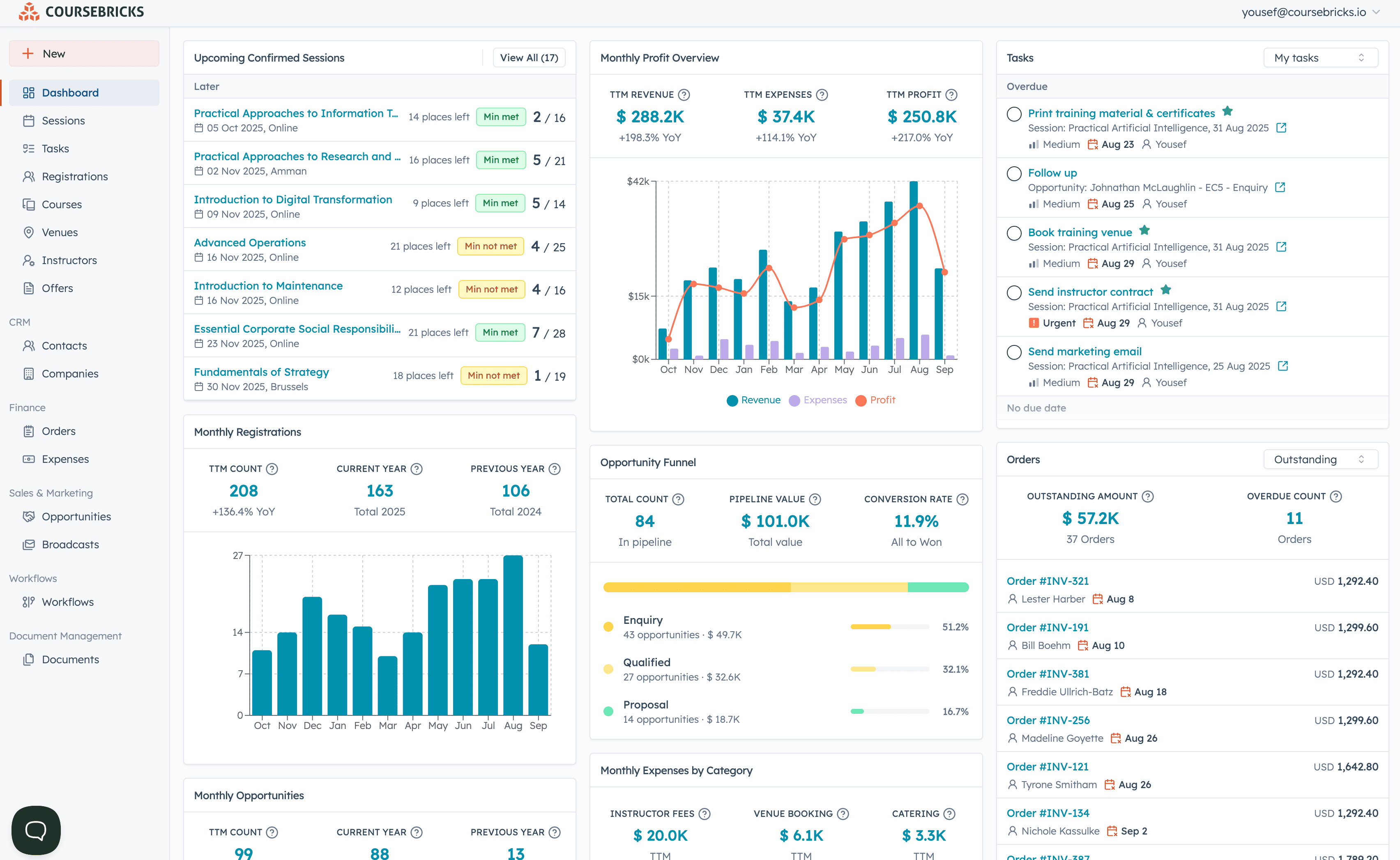 Coursebricks screenshot 1