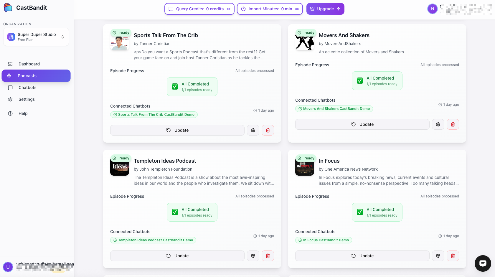 CastBandit screenshot 1