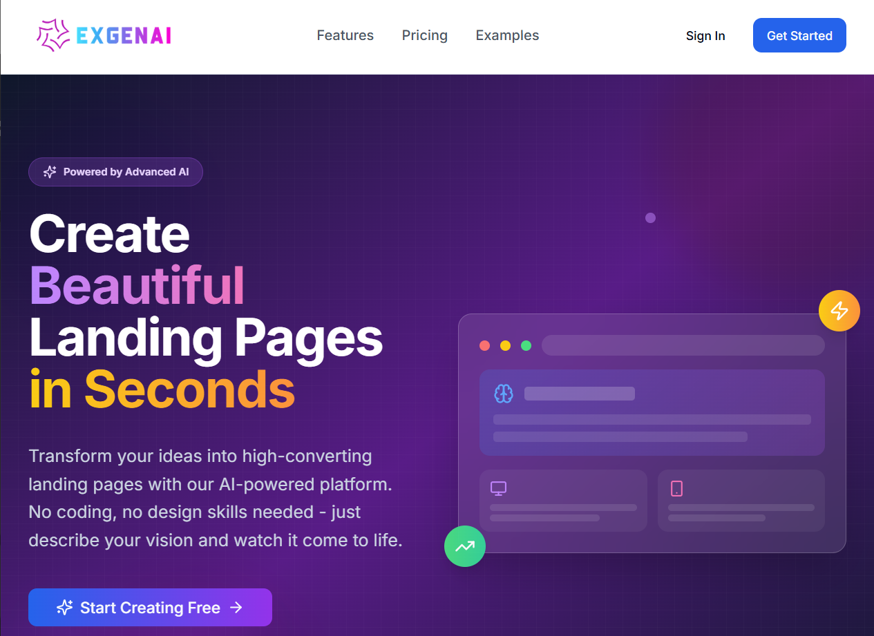 ExGen AI screenshot 1