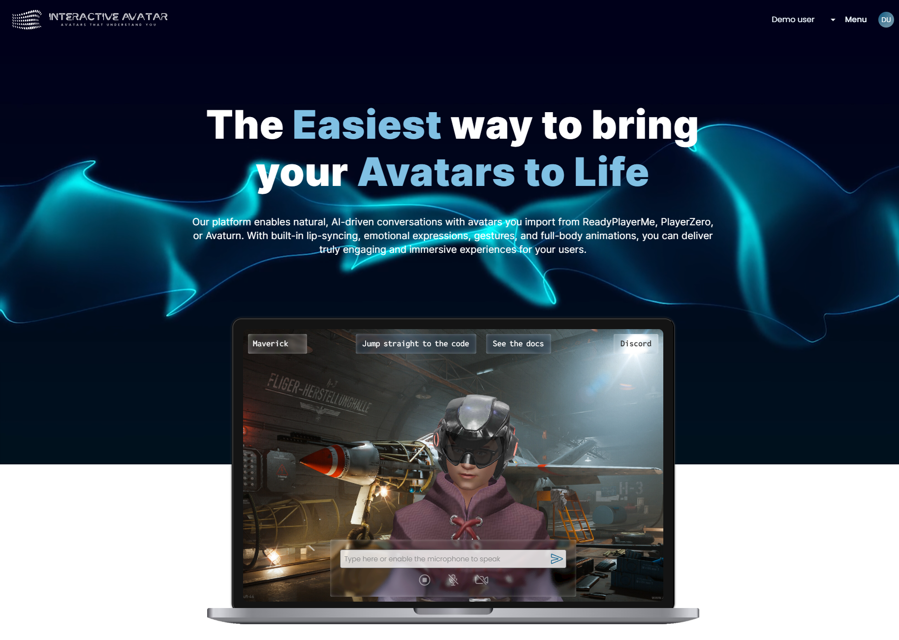 Interactive Avatar screenshot 1