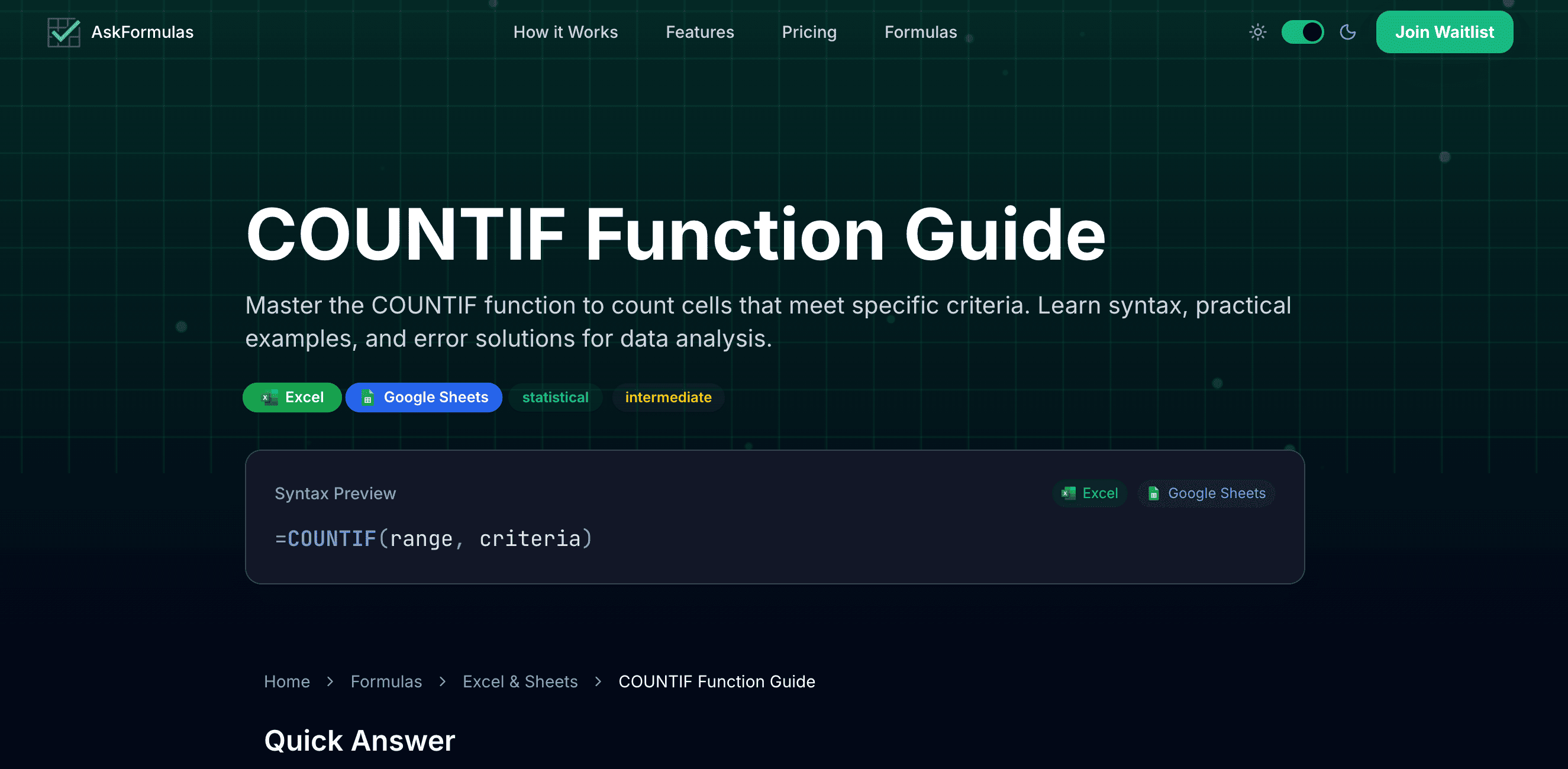 AskFormulas screenshot 3