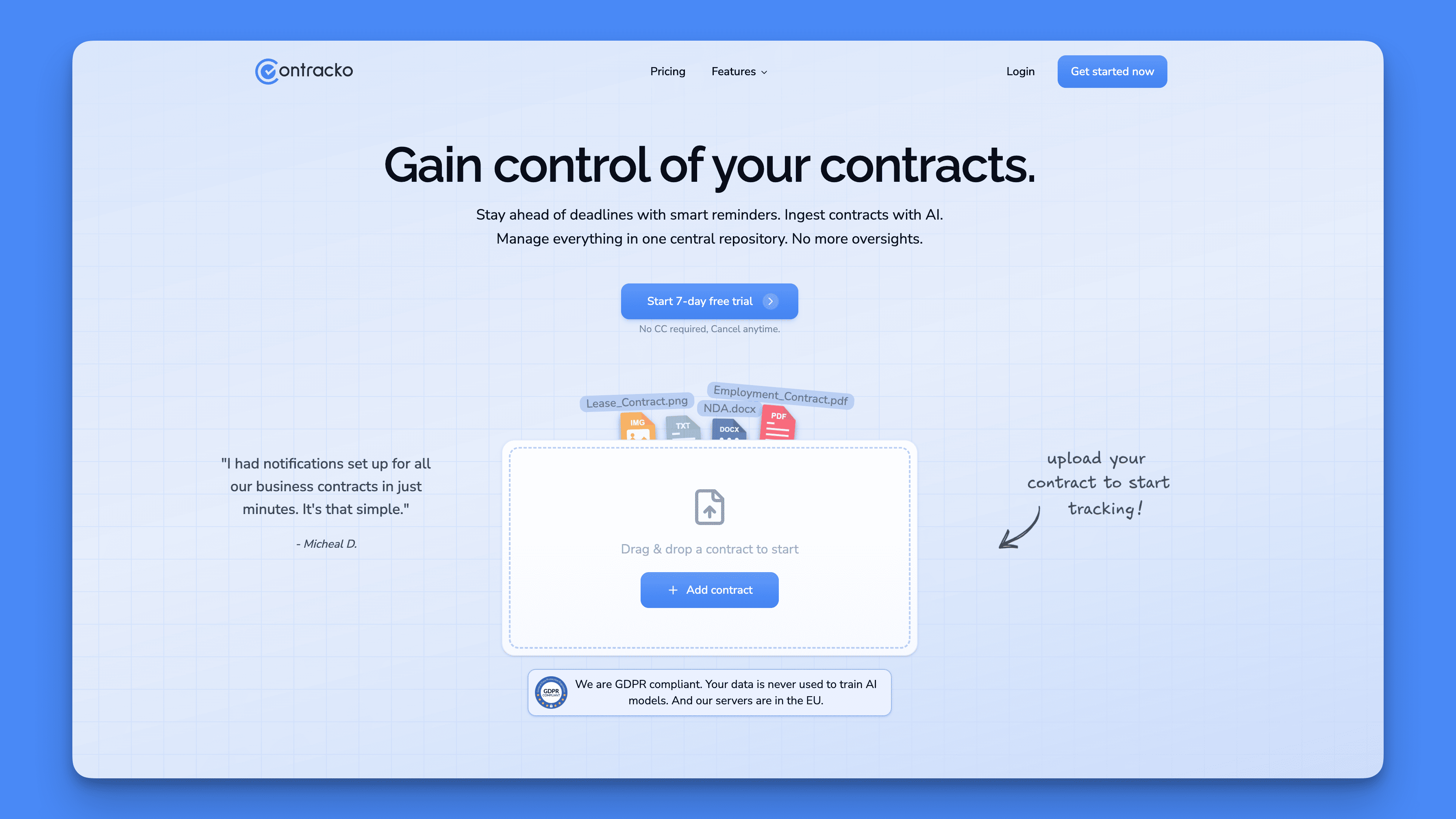 Contracko screenshot 1