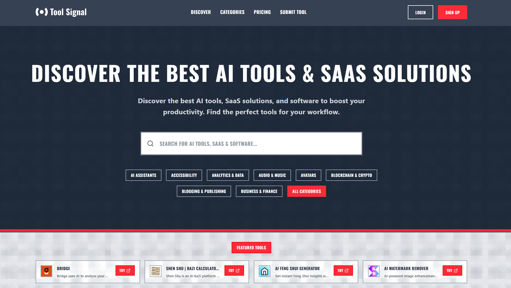 Tool Signal screenshot 1