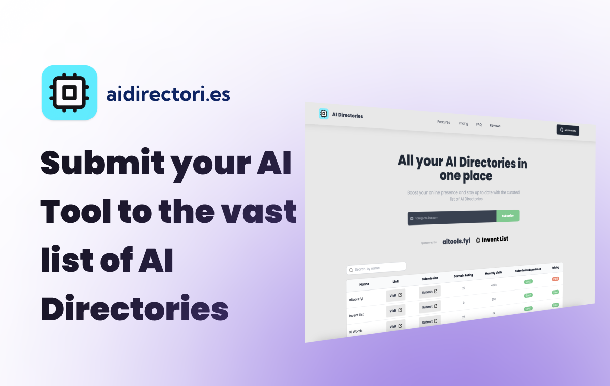 AI directories screenshot 2