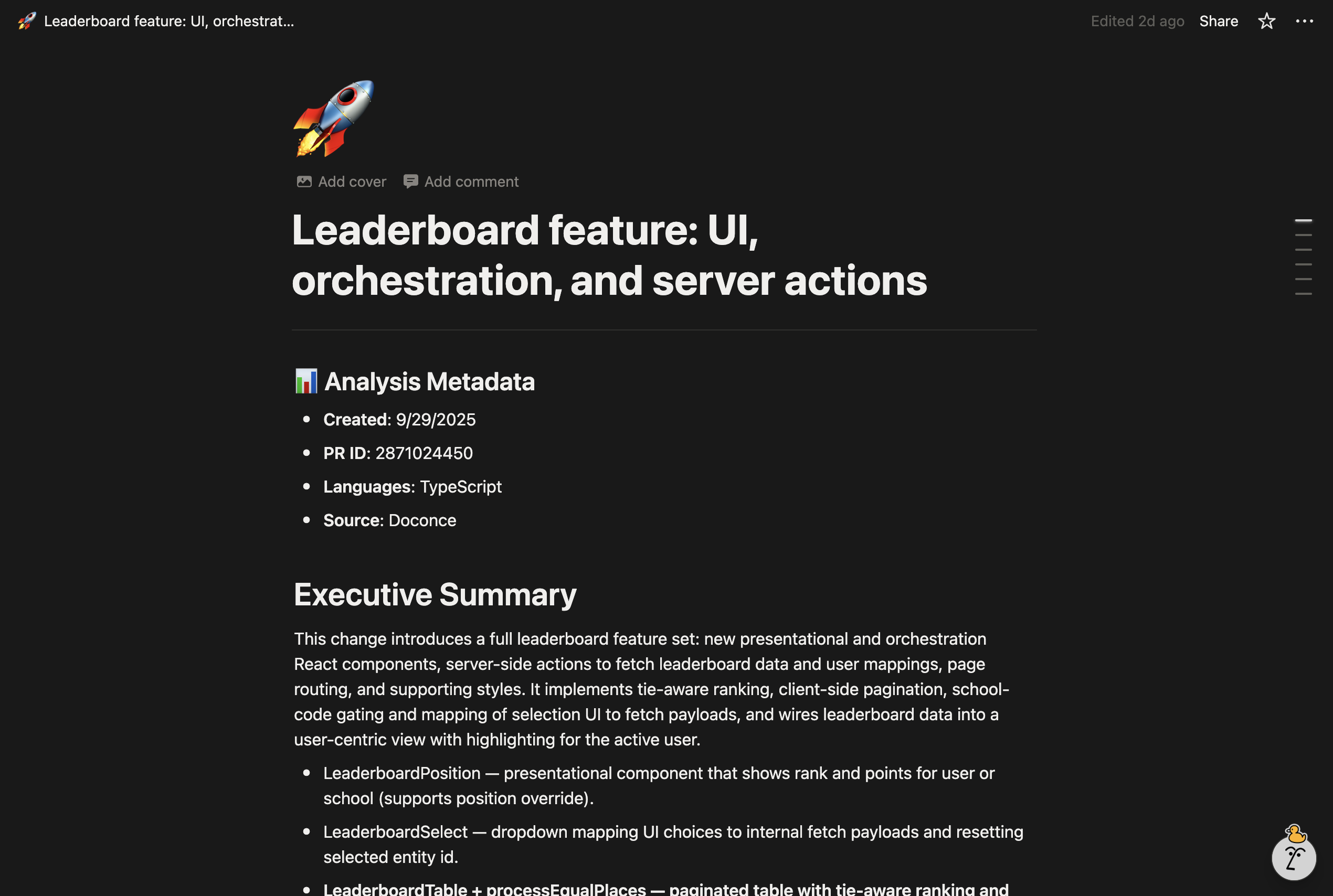 DocOnce screenshot 1