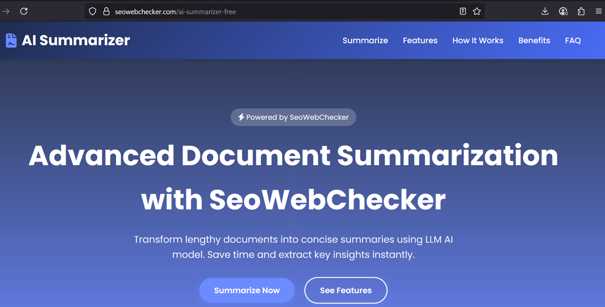 SeoWebChecker screenshot 1