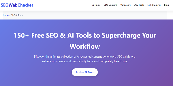 SeoWebChecker screenshot 2