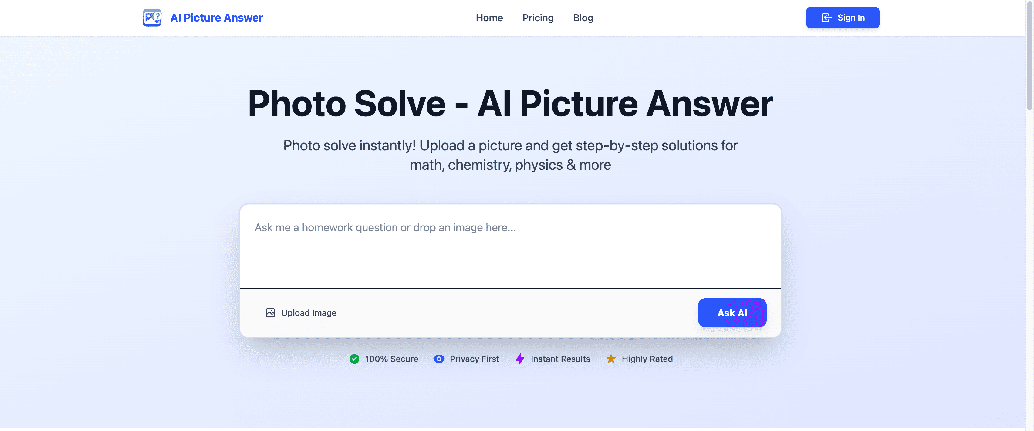 Ai Picture Answer screenshot 1