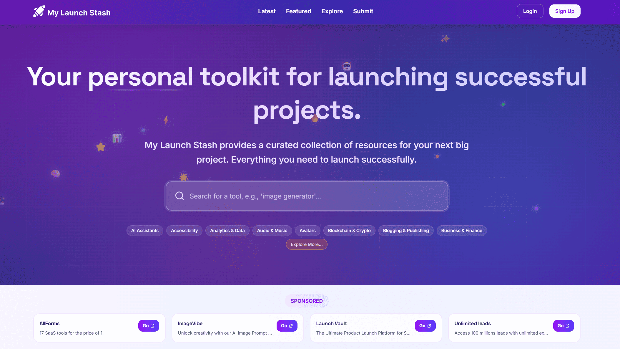 My Launch Stash screenshot 1