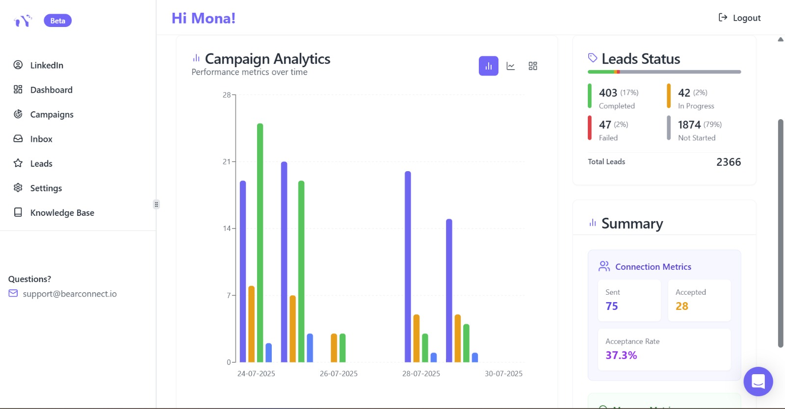 Bearconnect screenshot 3