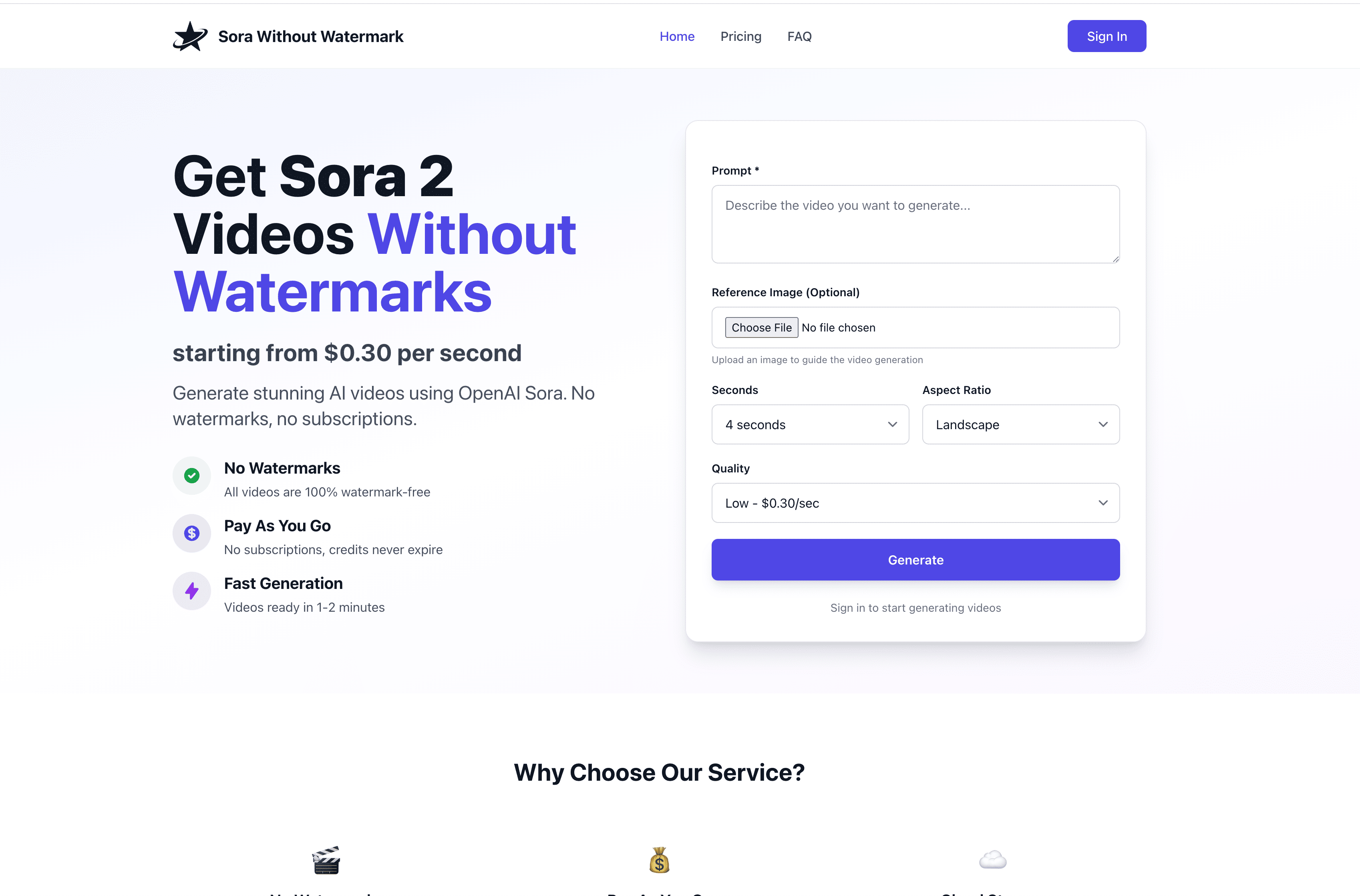 Sora 2 Without Watermark screenshot 1