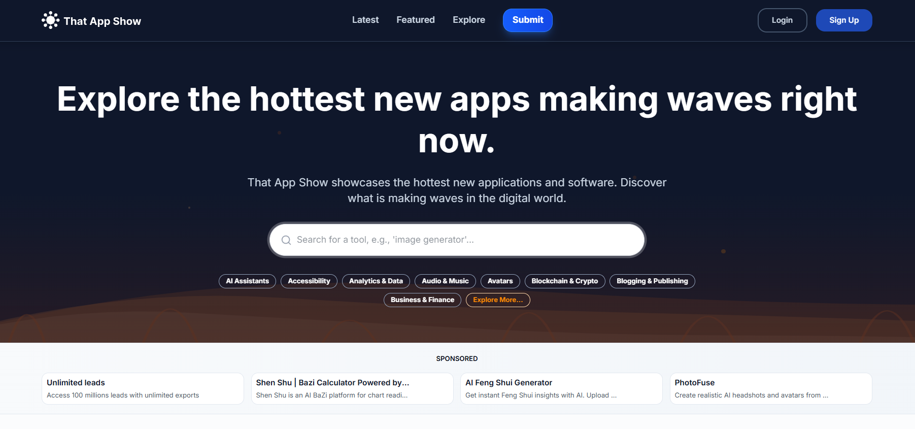 That App Show screenshot 1