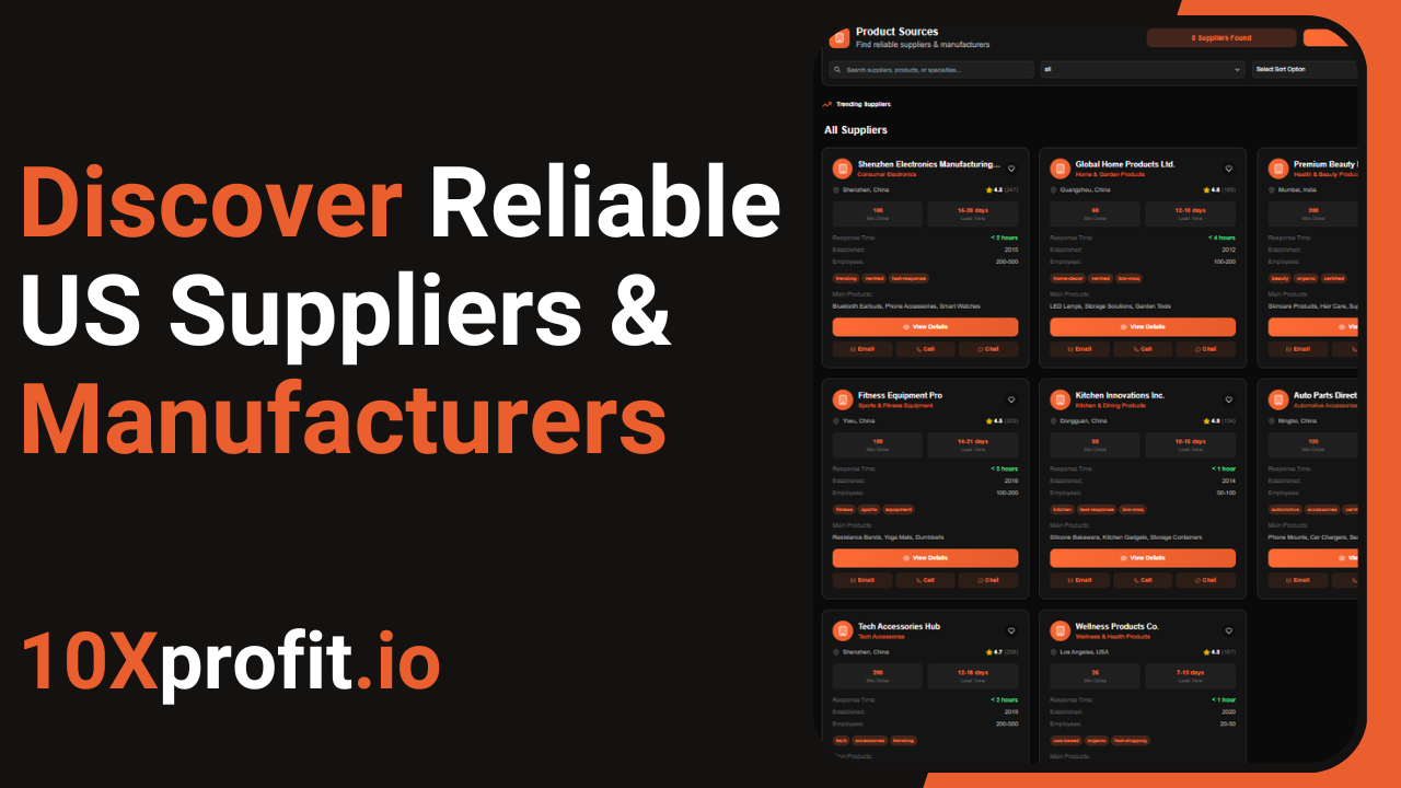10Xprofit - Amazon Seller Tools screenshot 4