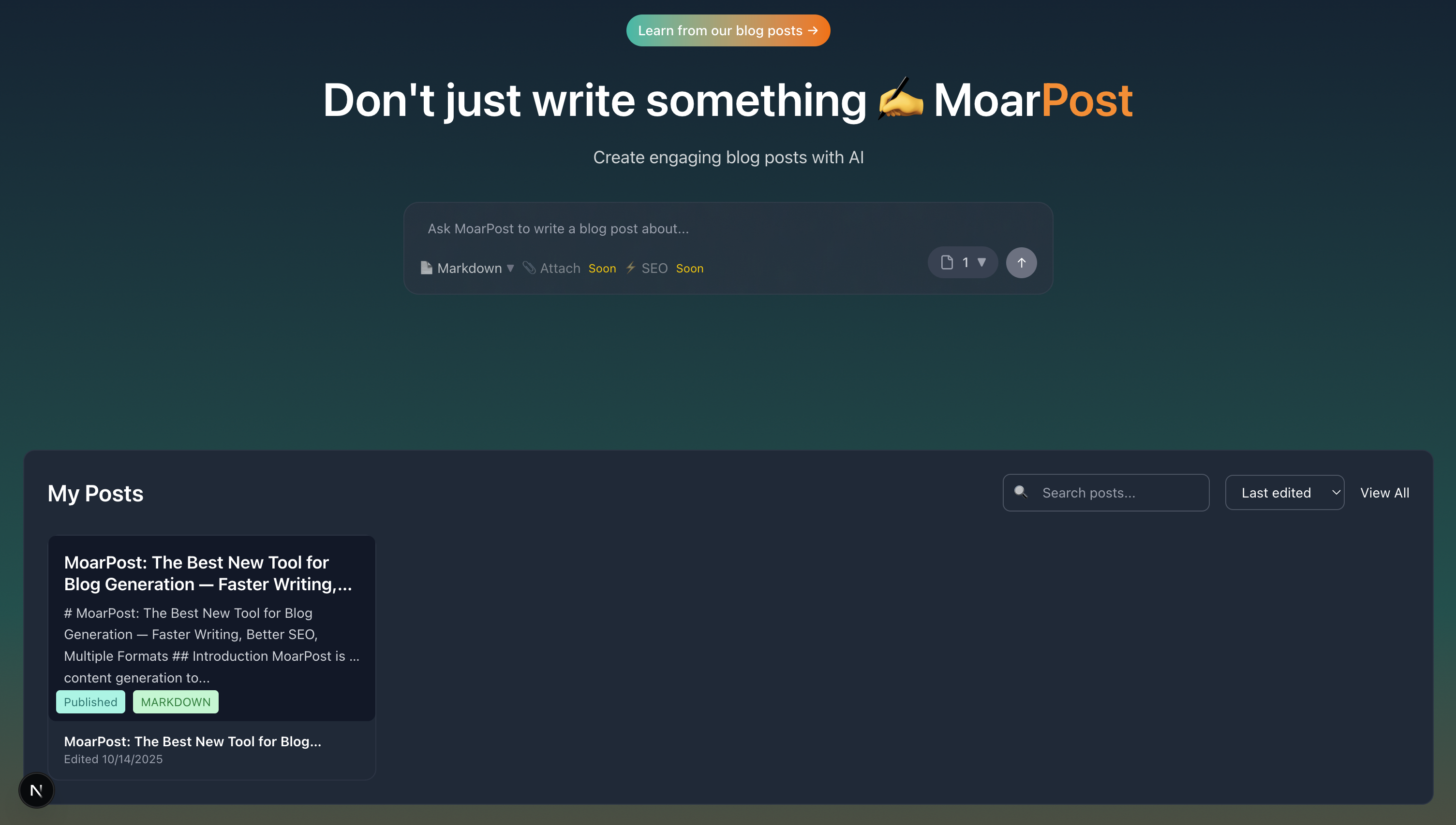 MoarPost screenshot 3