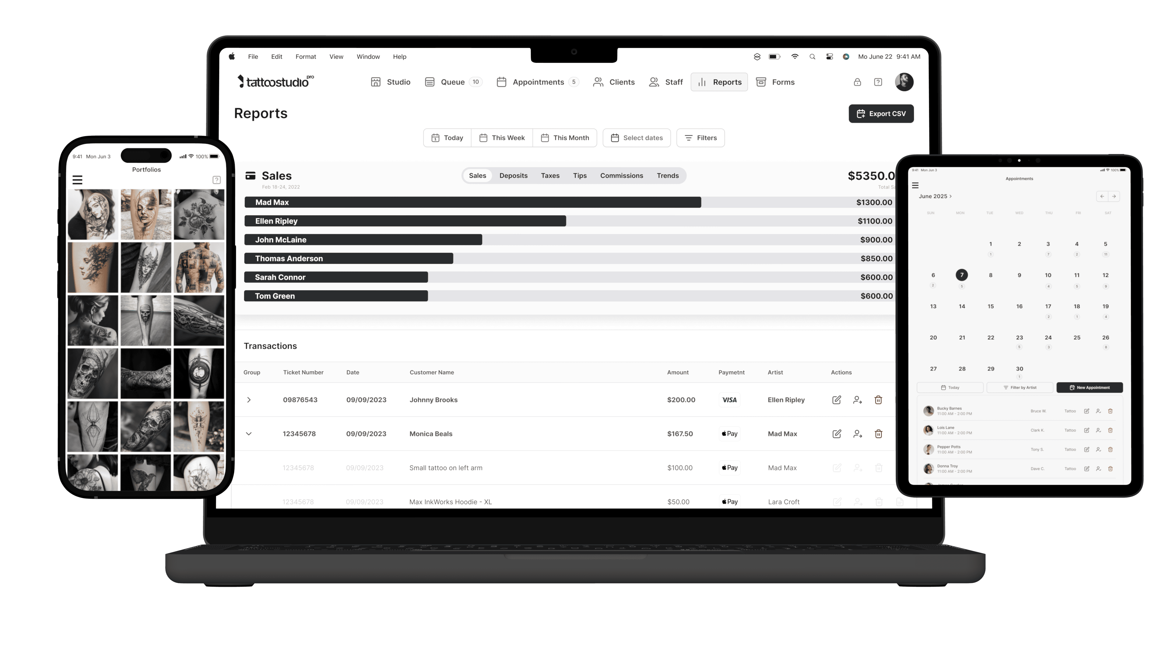 Tattoo Studio Pro screenshot 1