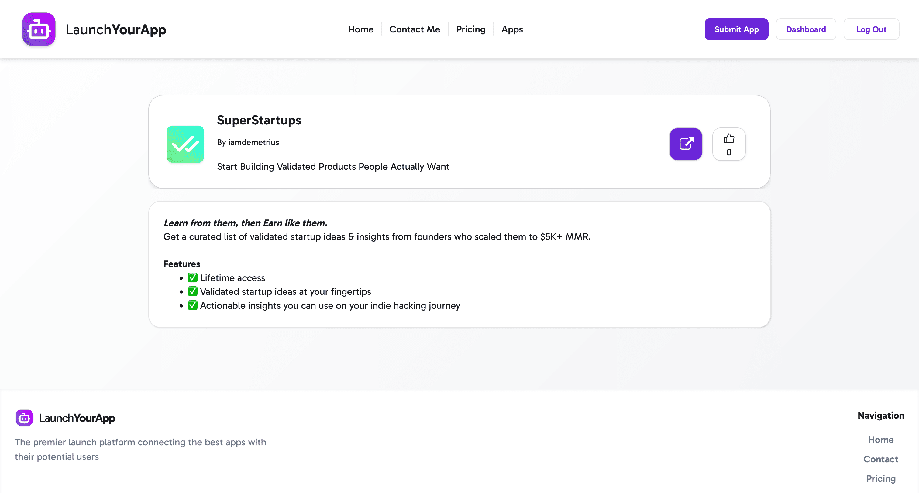 LaunchYourApp screenshot 4