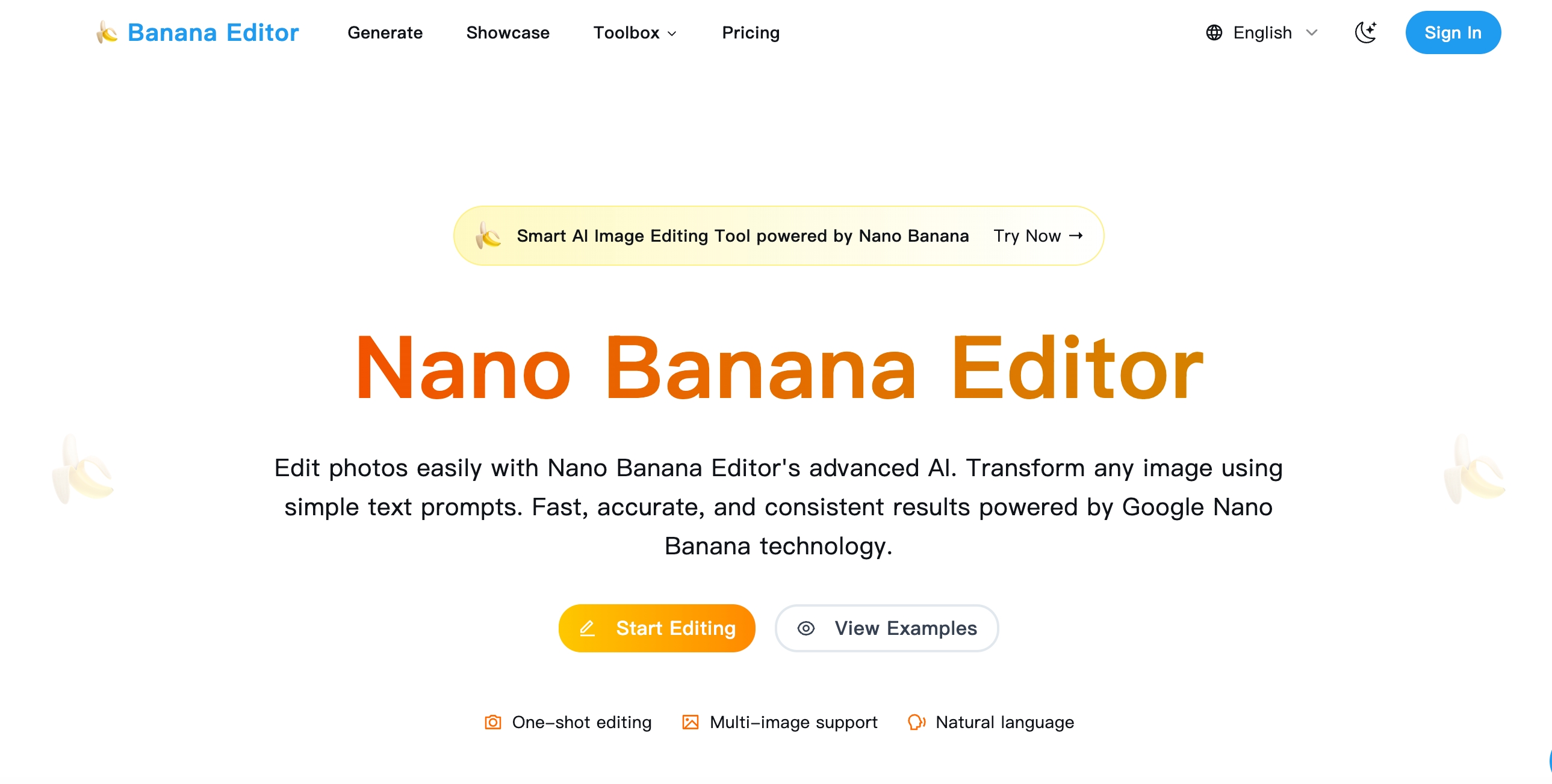 BananaEditor screenshot 1