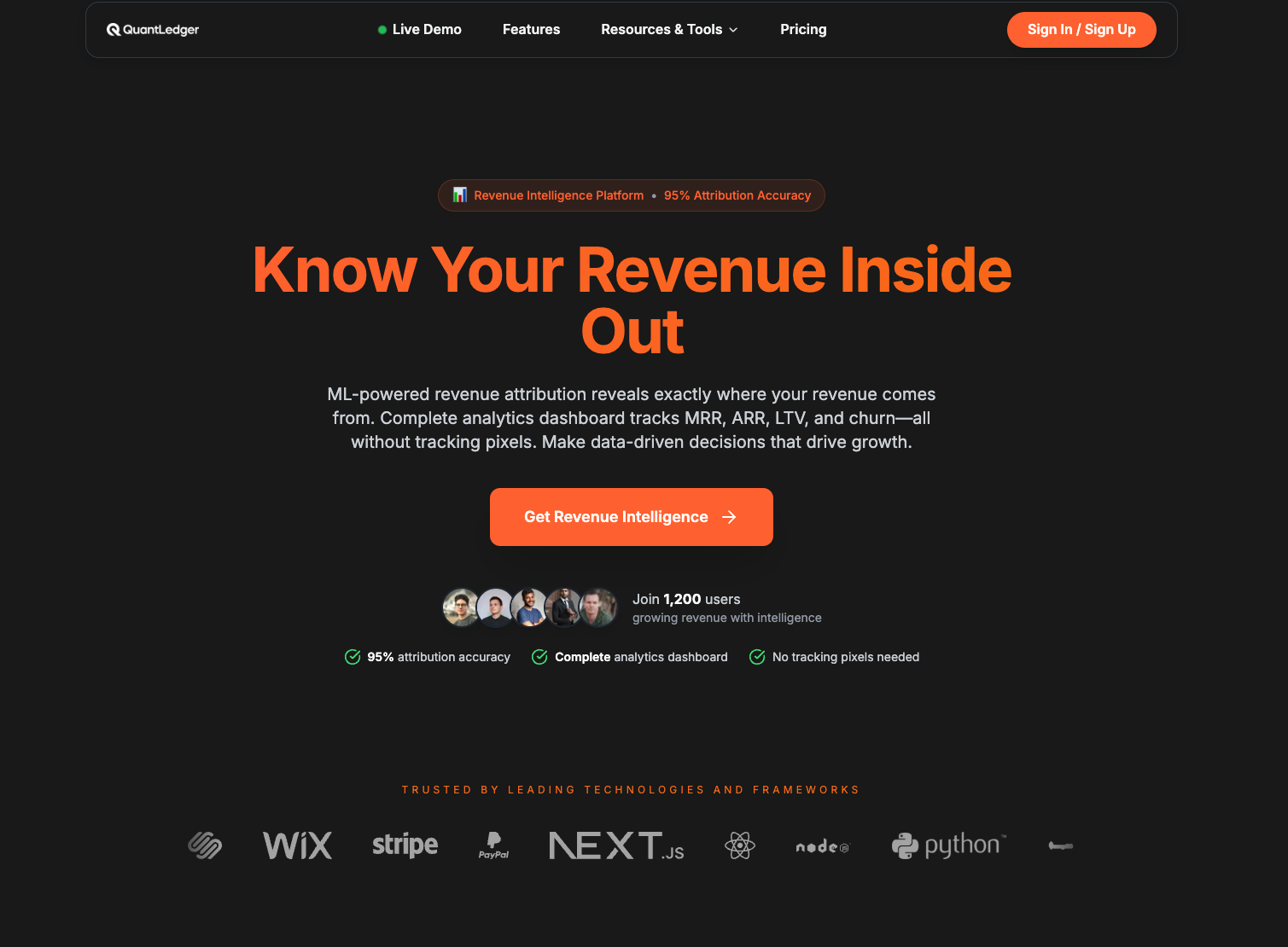 QuantLedger  screenshot 1