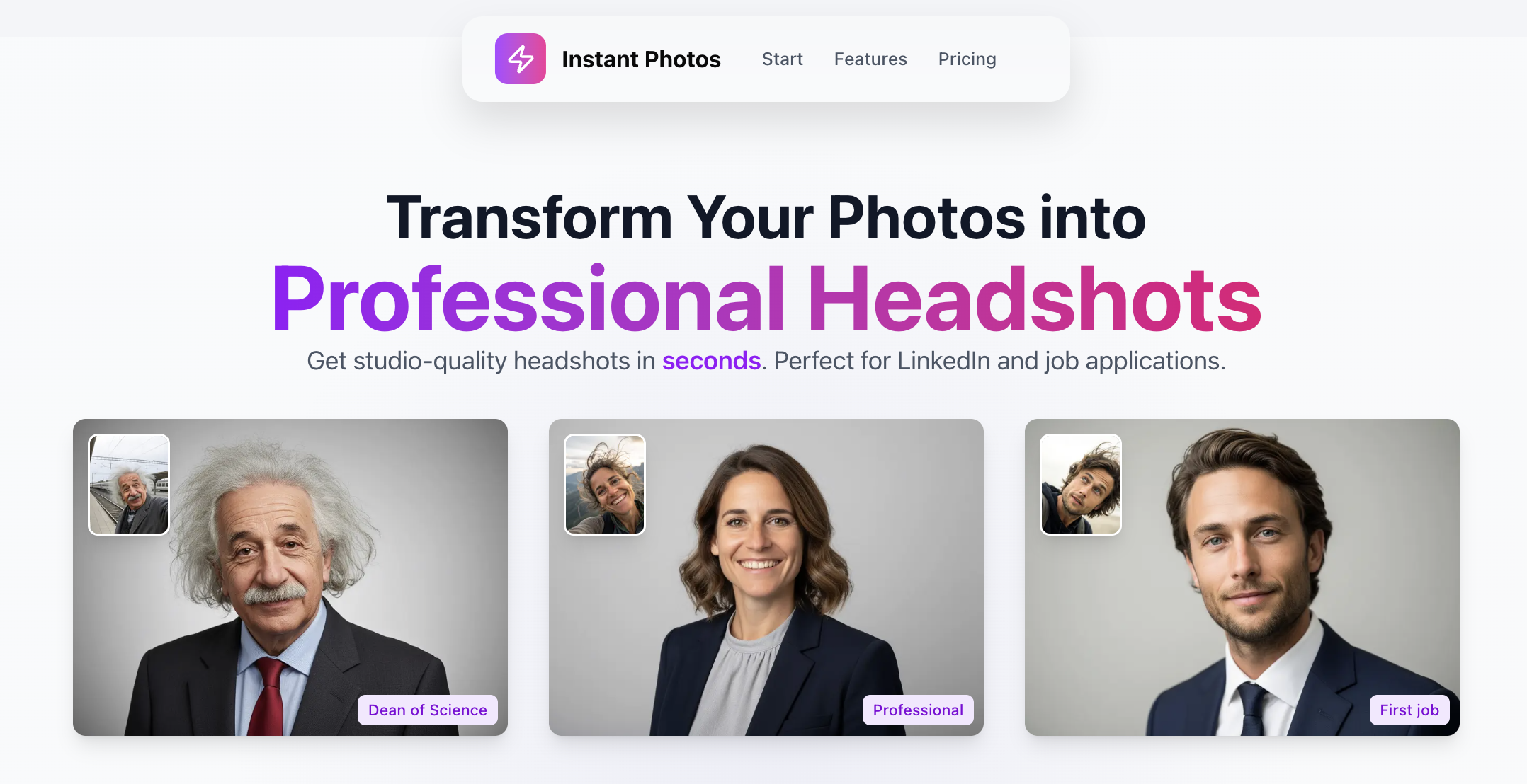 Instant Photos screenshot 1