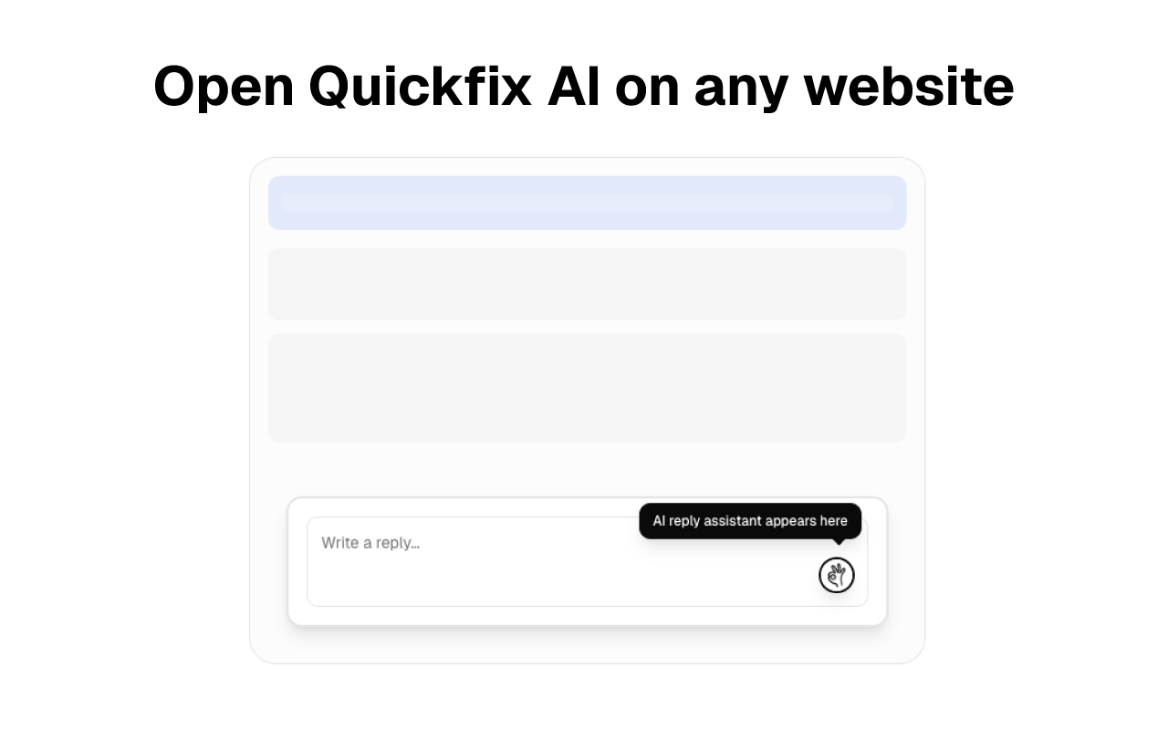 Quickfix AI screenshot 1