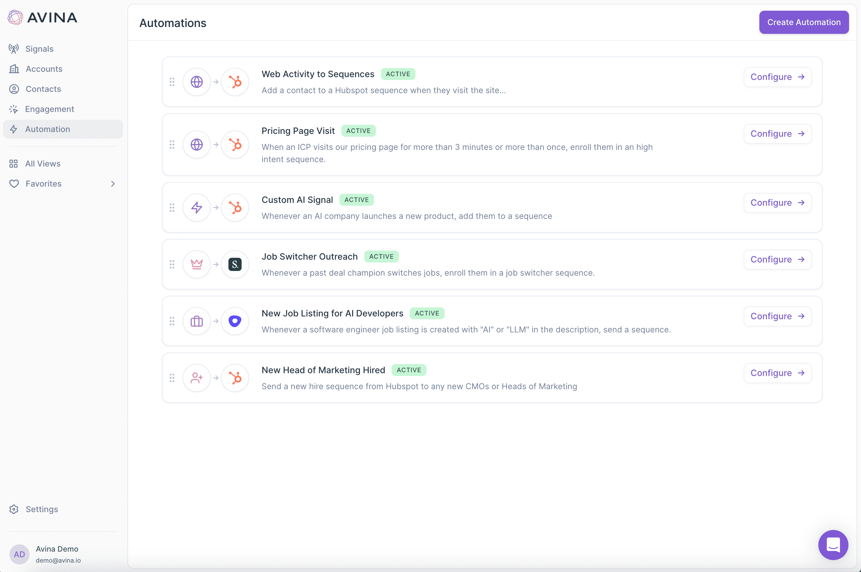 Avina screenshot 3