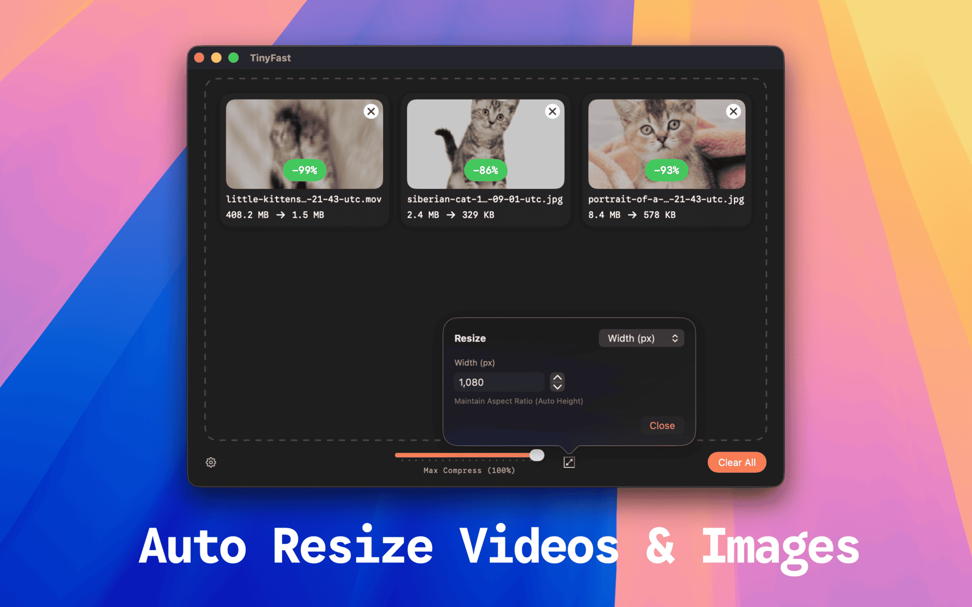 TinyFast screenshot 3