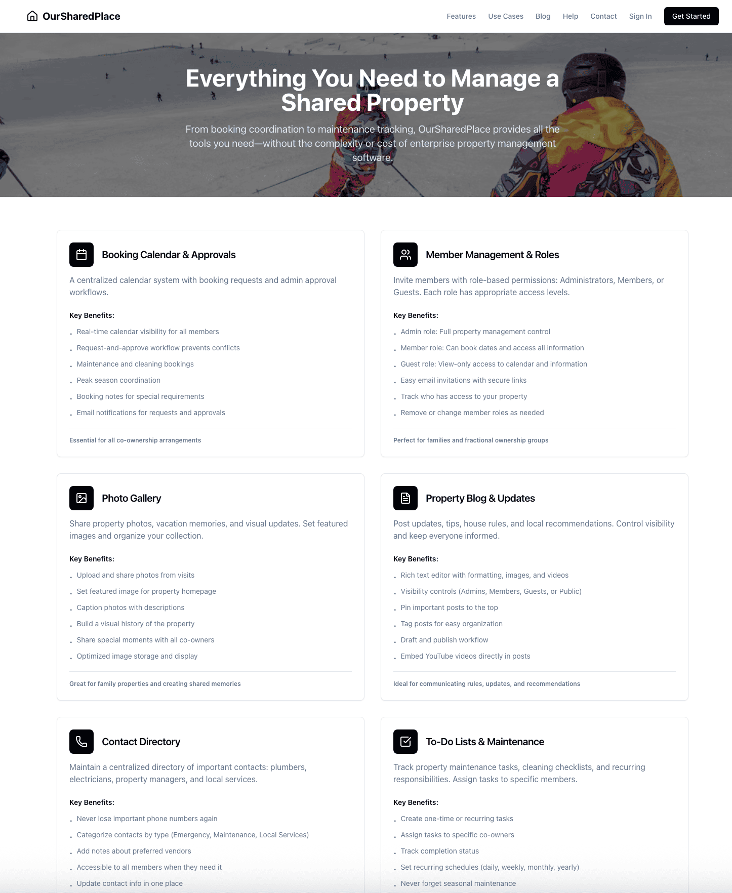 OurSharedPlace screenshot 3