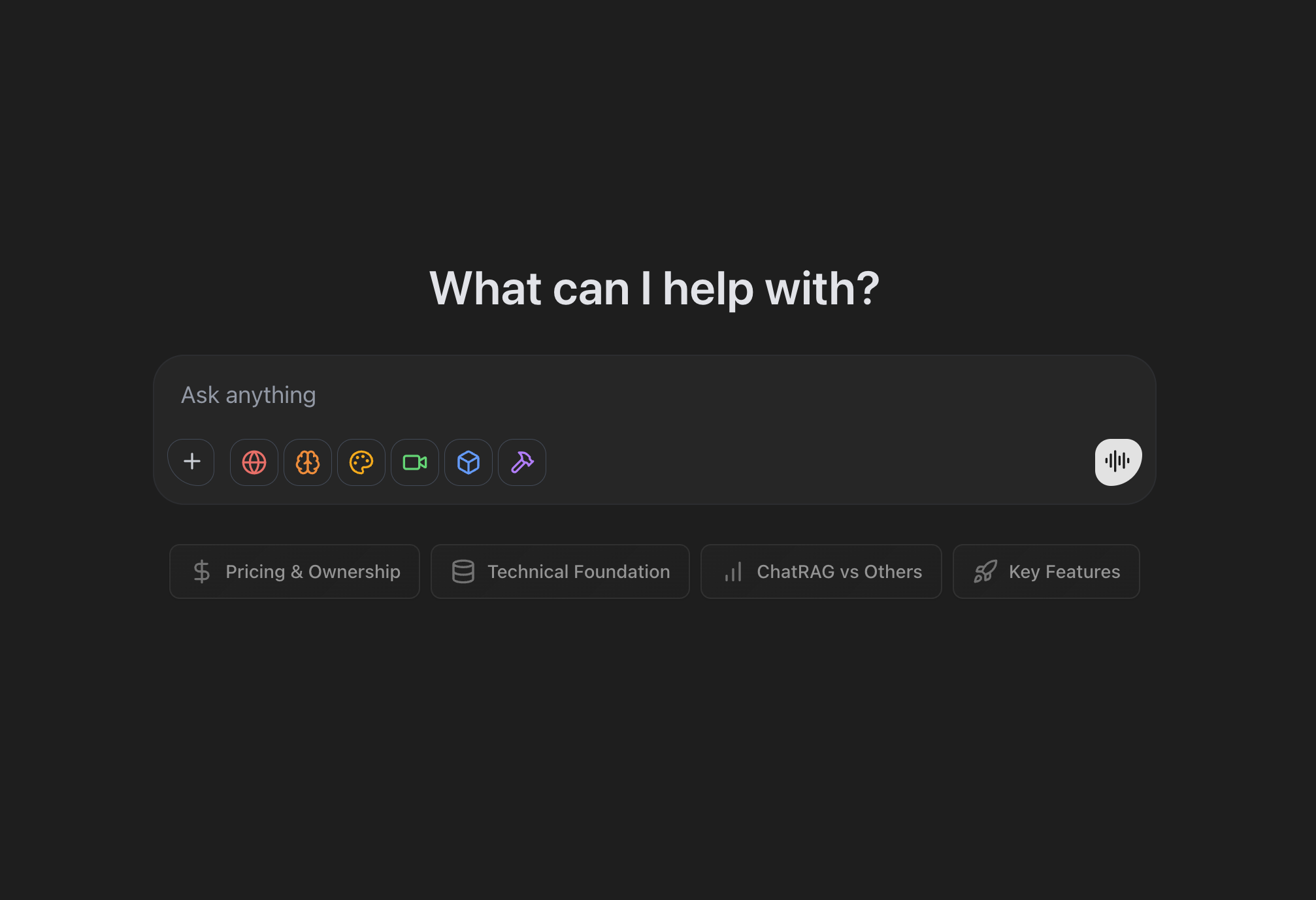 ChatRAG screenshot 1