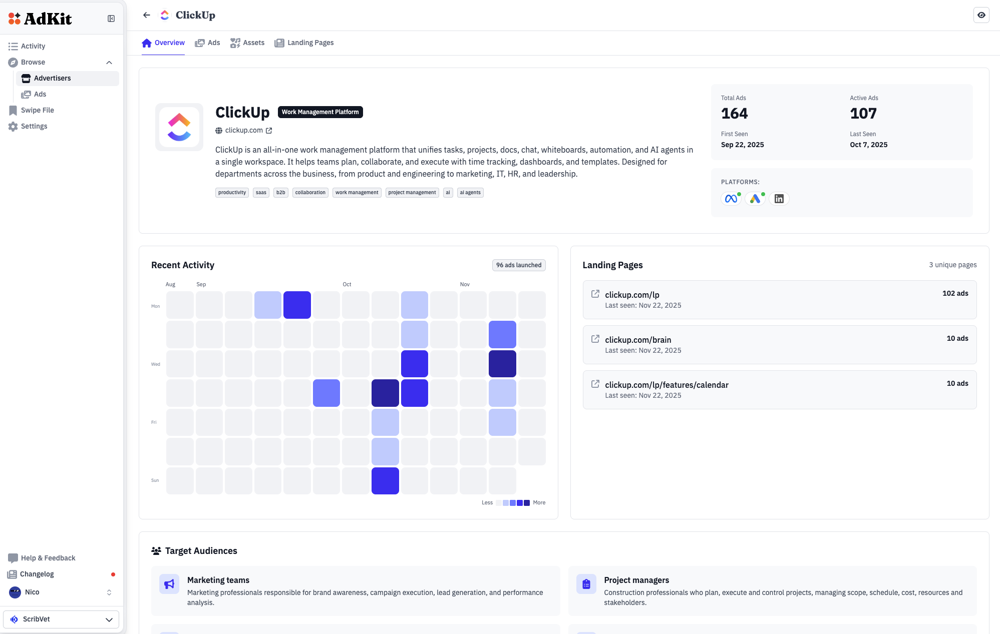 AdKit screenshot 2