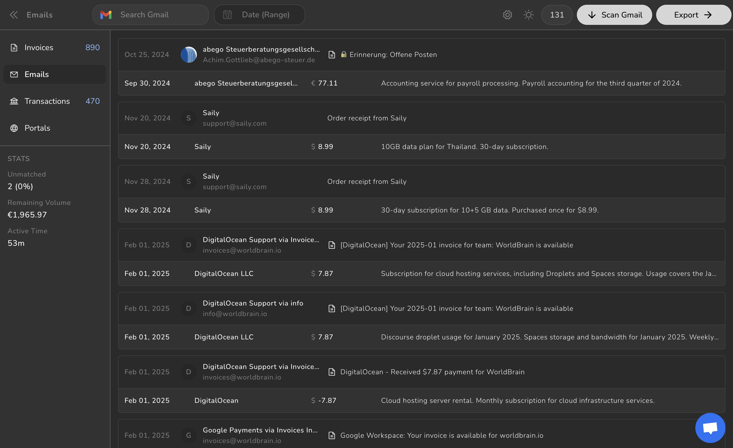 Taxing.app  screenshot 2