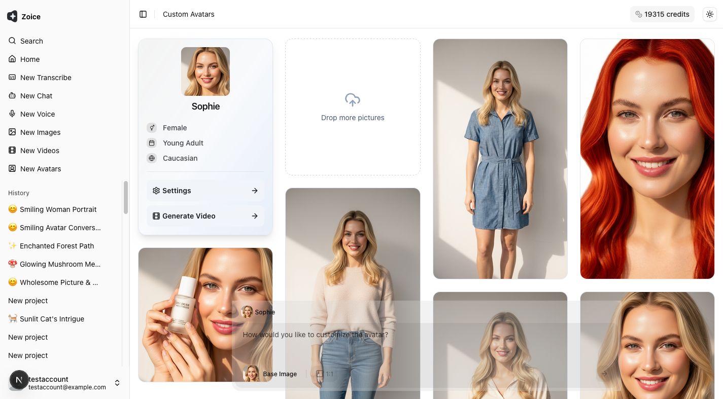 Zoice screenshot 3