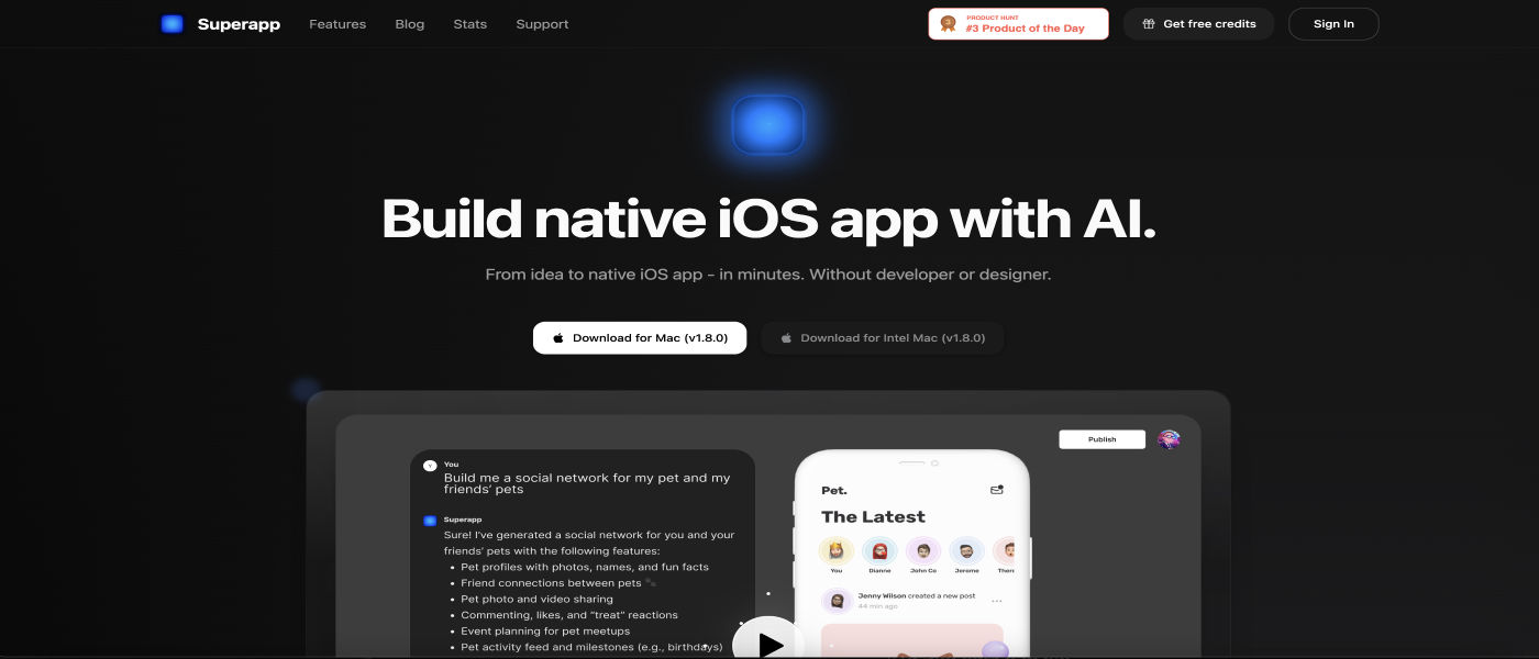 Superapp screenshot 1