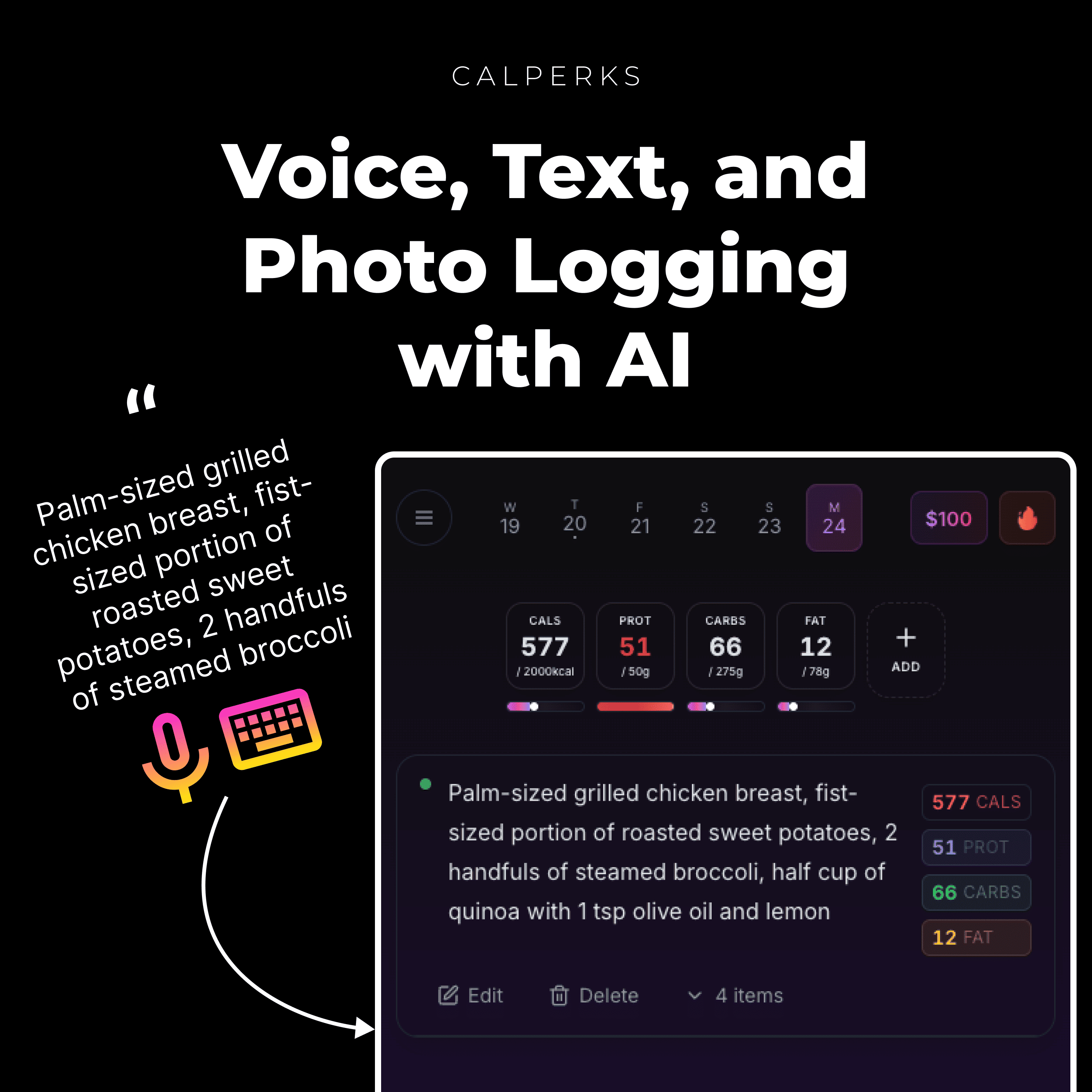 CalPerks screenshot 1