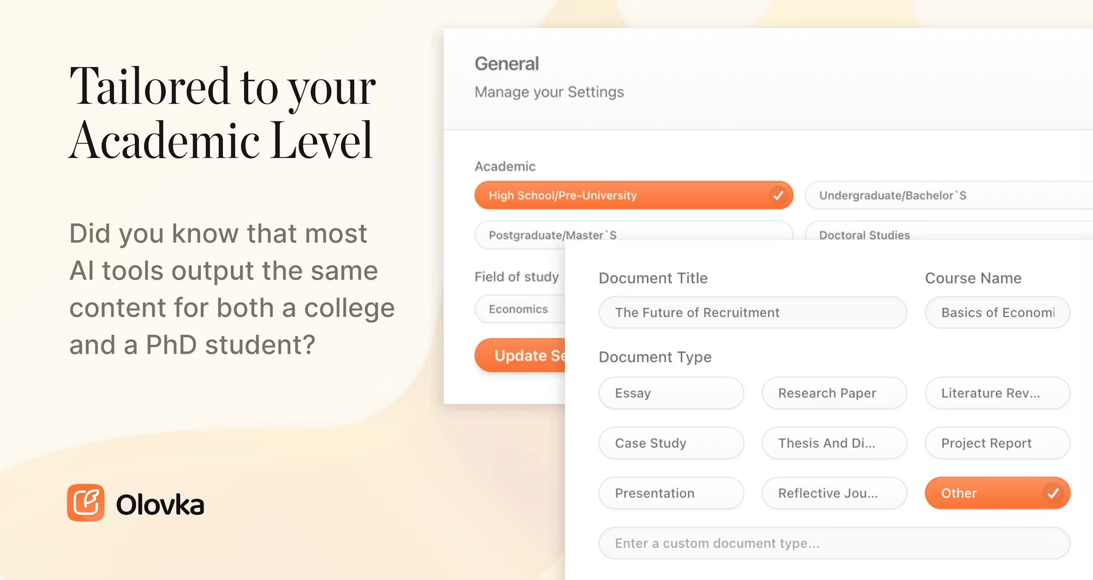 Olovka – AI Essay Writer screenshot 3