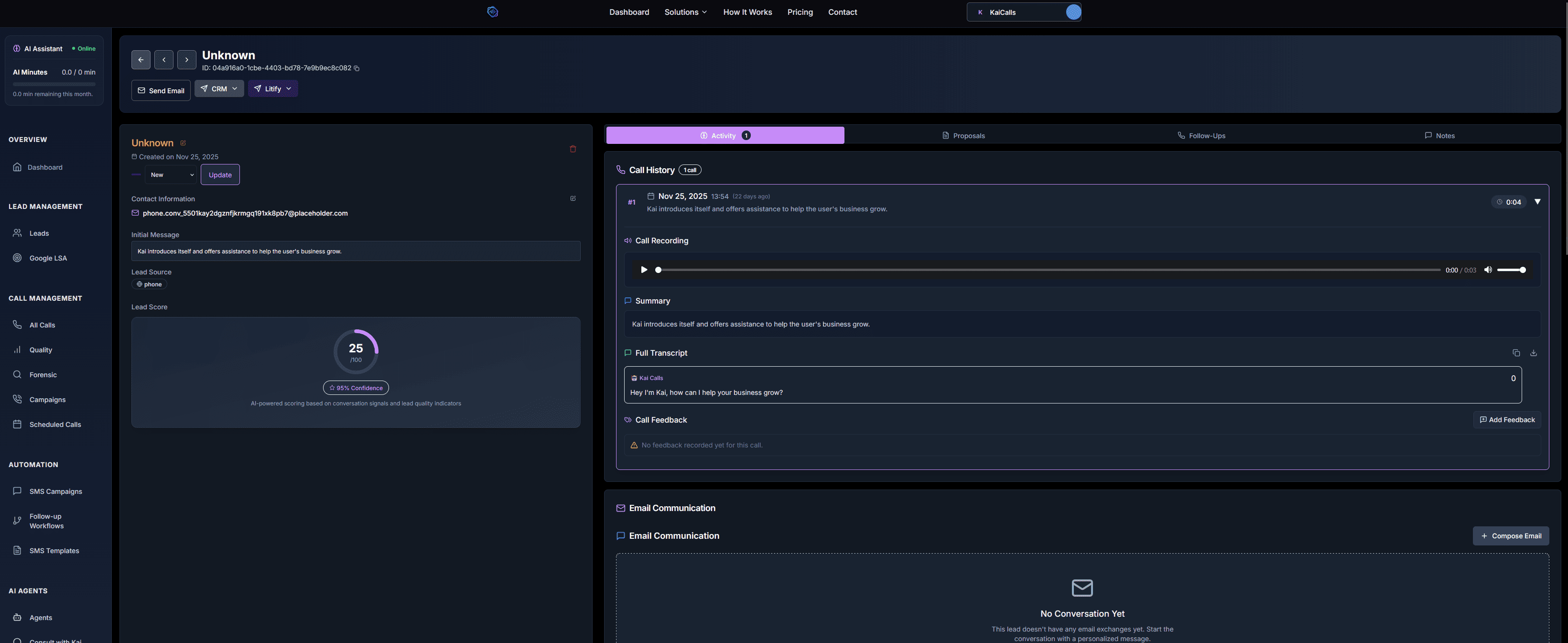 KaiCalls screenshot 1