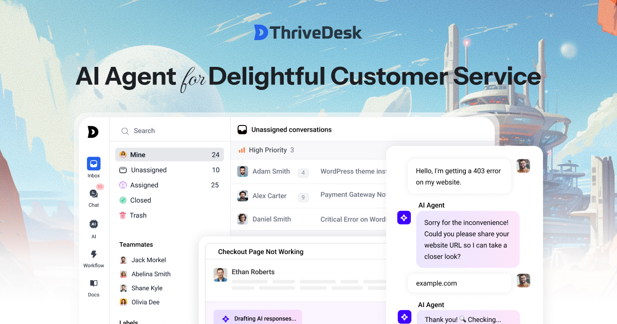 ThriveDesk screenshot 1